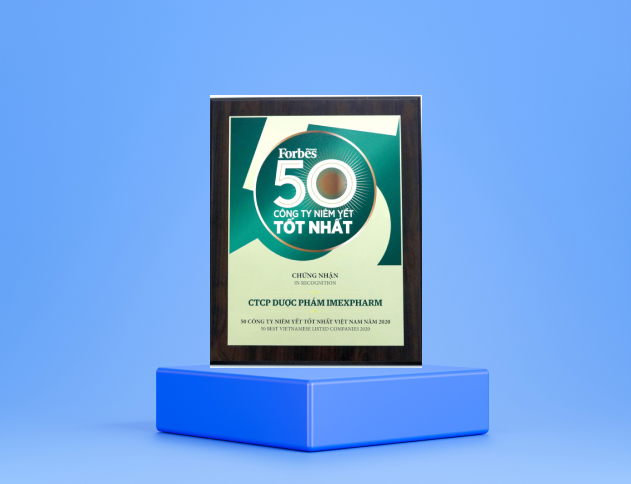 50 listed companies with the best business results in Vietnam voted by FORBES magazine.