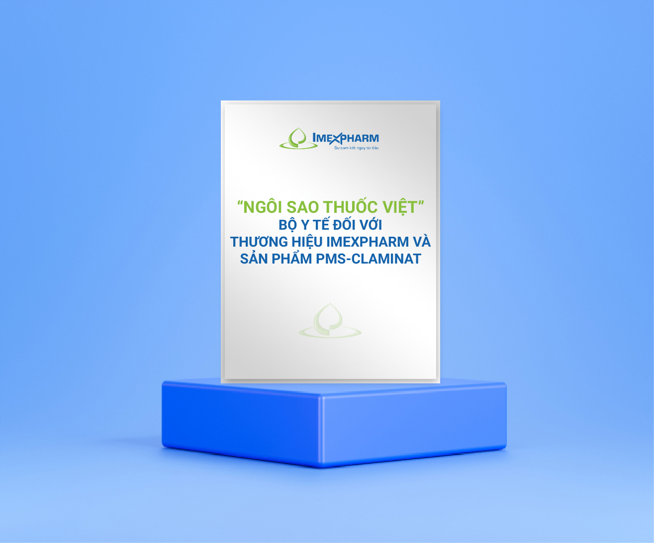 “Ngôi sao thuốc Việt” – Bộ Y Tế đối với thương hiệu Imexpharm và sản phẩm pms-Claminat.