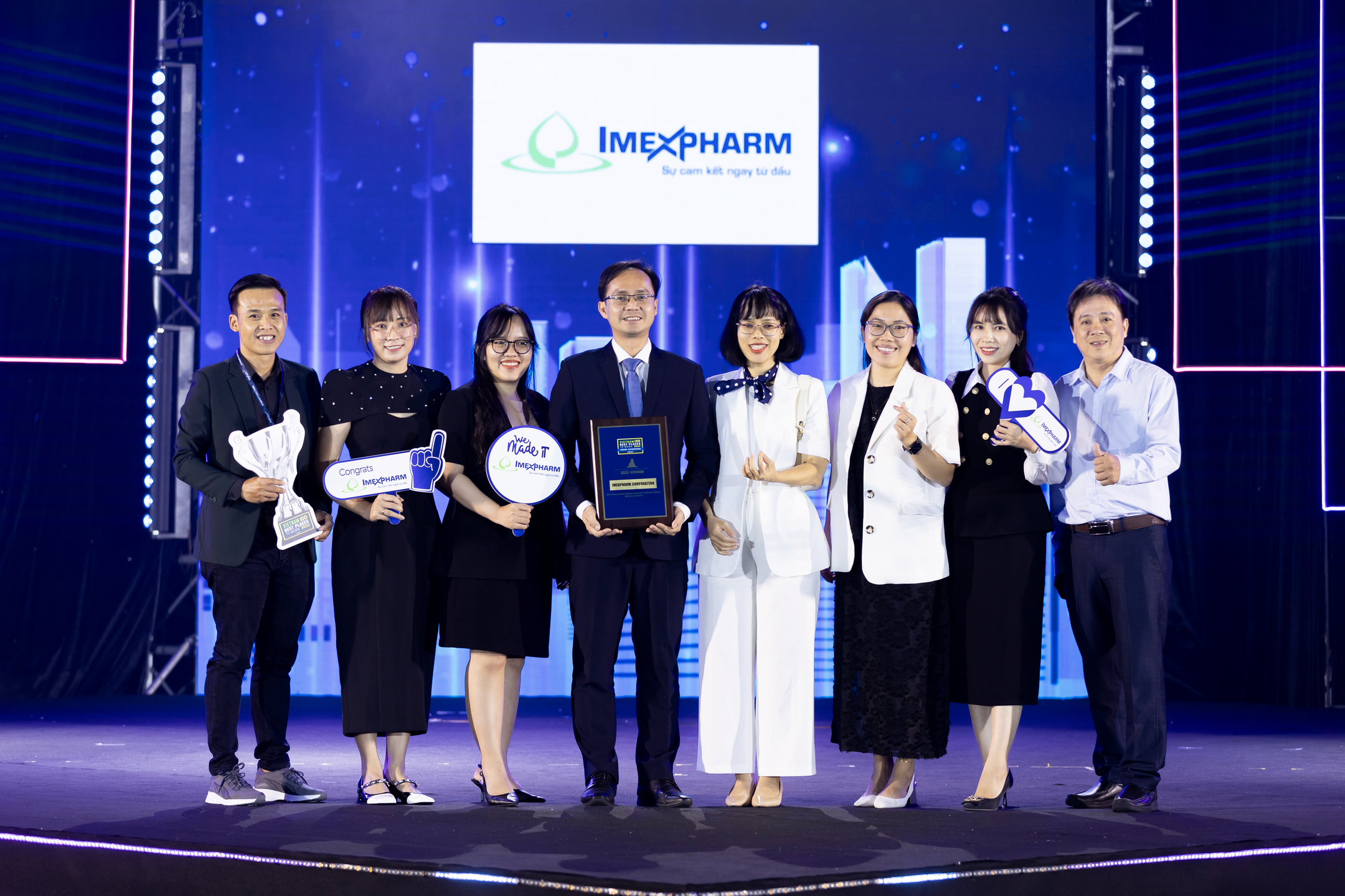 Imexpharm - Top 5 công ty có môi trường làm việc tốt nhất Việt Nam