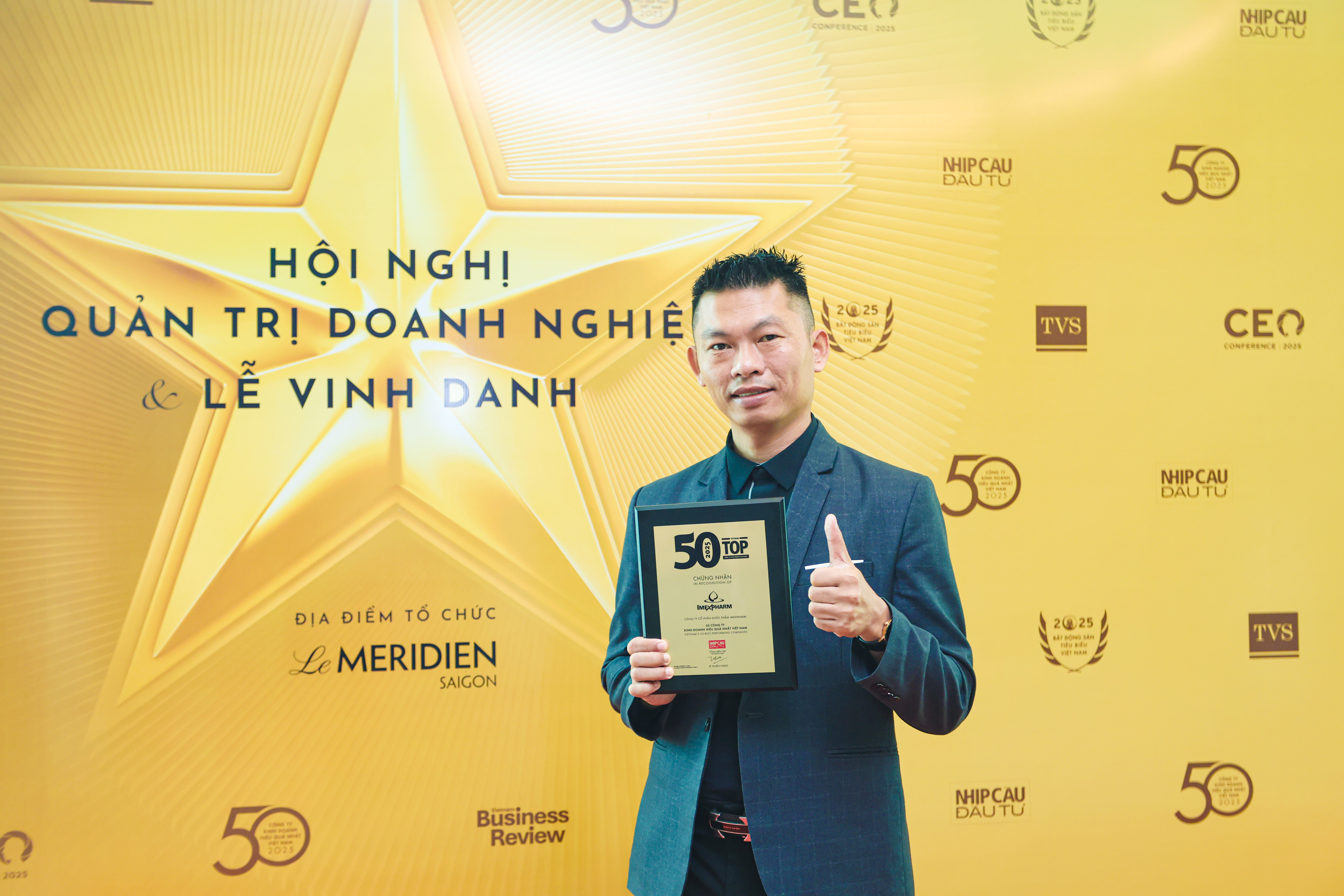 Imexpharm honored for the 6th consecutive time in Vietnam’s 50 Best Performing Companies