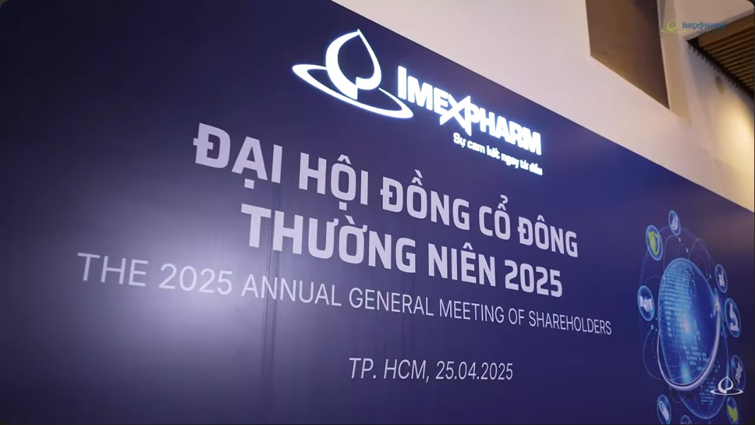 Đại hội cổ đông Imexpharm 2025