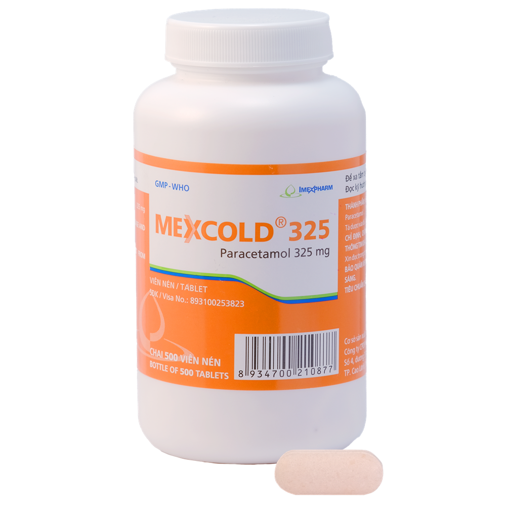 MEXCOLD® 325 (Chai 500 viên)