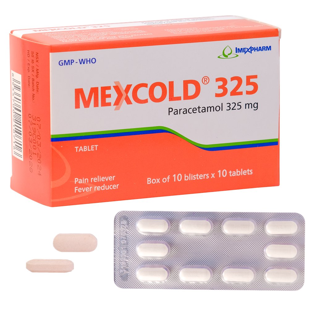 MEXCOLD® 325 (Hộp 100 viên)