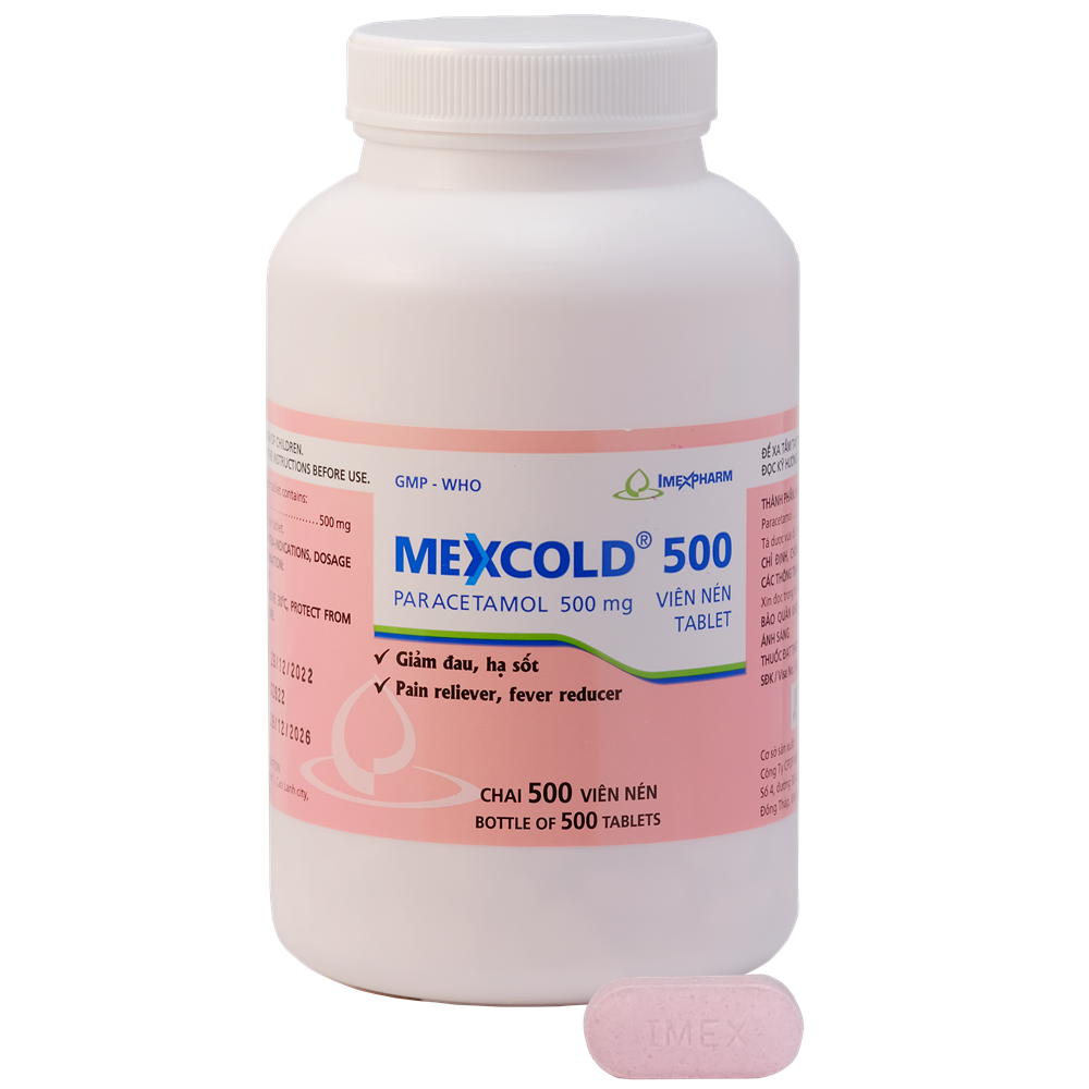MEXCOLD® 500 (Chai 500 viên nén)