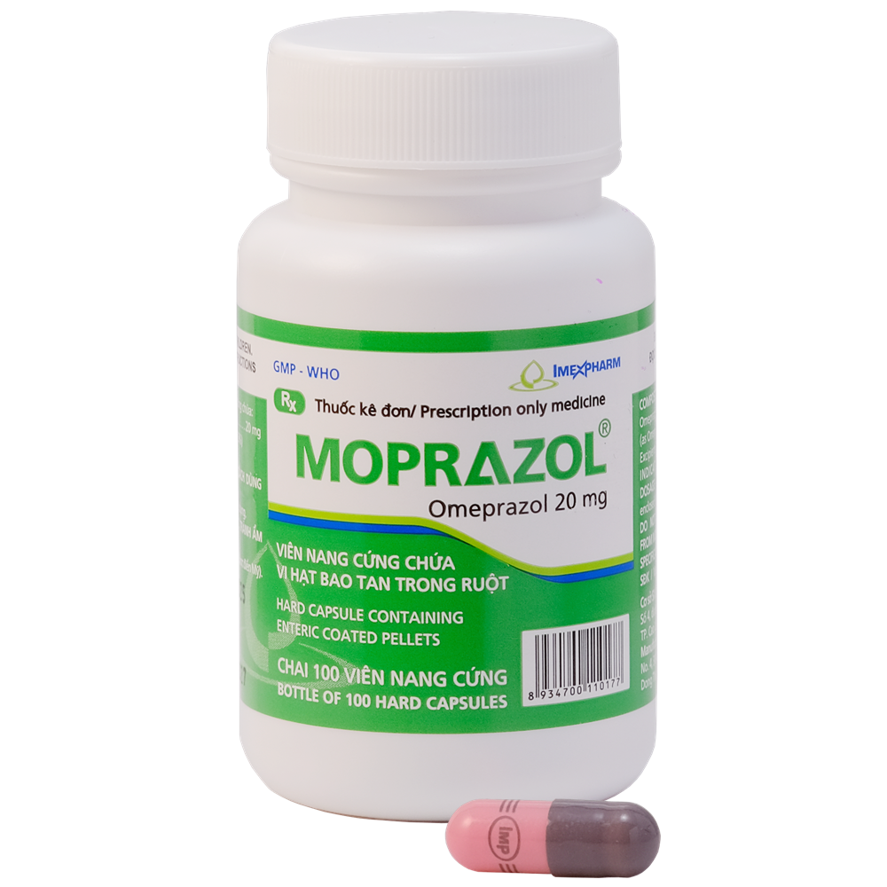 MOPRAZOL® (Chai 100 viên)