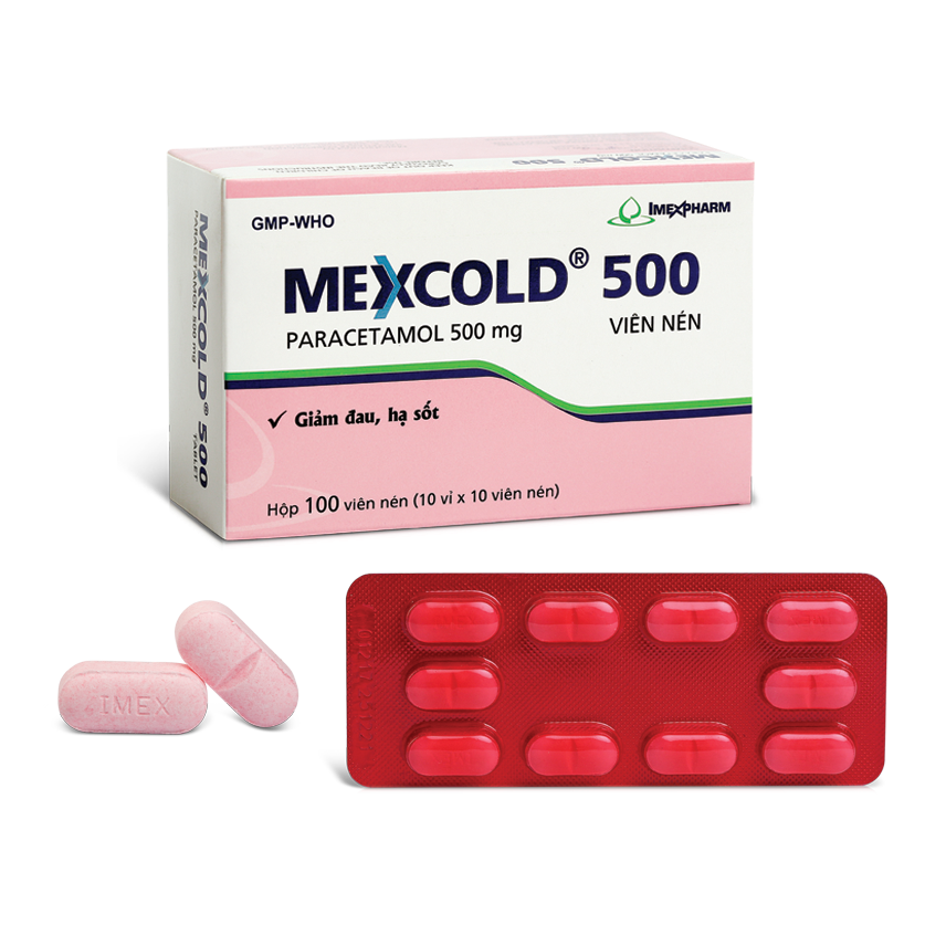 MEXCOLD® 500 (Hộp 100 viên nén)